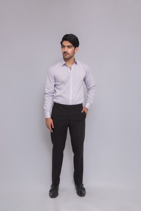 Botton-Down Collar Non-Iron Pattern Shirt