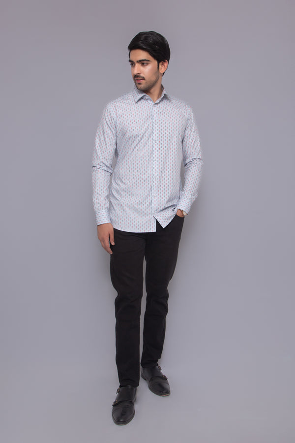 Men's Long-Sleeve Botton-Down Shirt