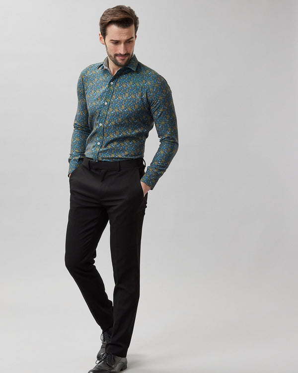 Regular Fit Brushed Cotton Weave Shirt