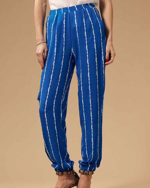 Striped Linen Trousers